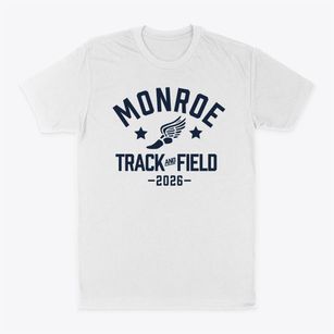 Monroe Elementary School Track and Field Classic Dad T-Shirt