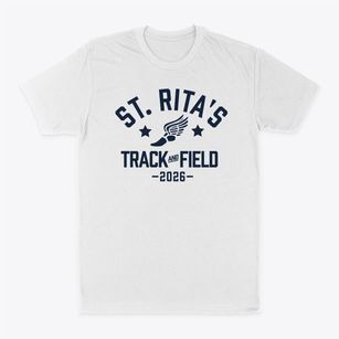Saint Rita's School Track and Field Classic Dad T-Shirt