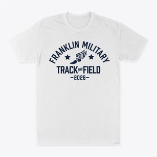 Franklin Military Academy Track and Field Classic Dad T-Shirt