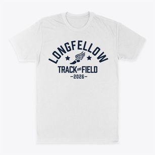 Longfellow Elementary School Track and Field Classic Dad T-Shirt