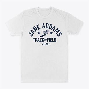 Jane Addams Middle School Track and Field Classic Dad T-Shirt