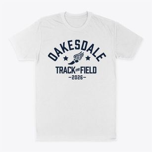 Oakesdale High School Track and Field Classic Dad T-Shirt