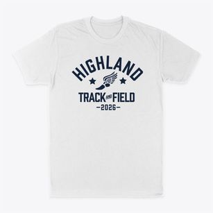 Highland Christian School Track and Field Classic Dad T-Shirt