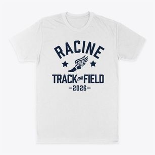 Racine Montessori School Track and Field Classic Dad T-Shirt