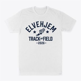 Elvehjem Elementary School Track and Field Classic Dad T-Shirt