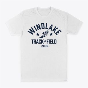 Windlake Elementary School Track and Field Classic Dad T-Shirt