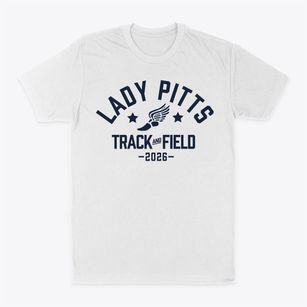 Lady Pitts School Track and Field Classic Dad T-Shirt