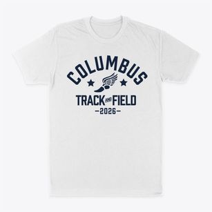 Columbus Middle School Track and Field Classic Dad T-Shirt