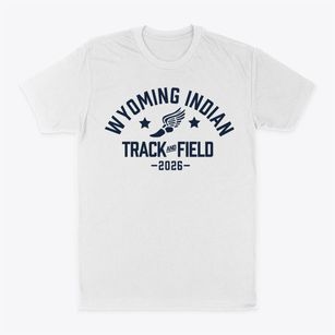 Wyoming Indian High School Track and Field Classic Dad T-Shirt