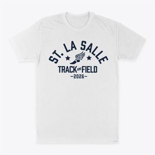 Saint La Salle School Track and Field Classic Dad T-Shirt