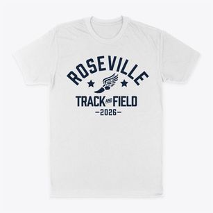 Roseville High School Track and Field Classic Dad T-Shirt