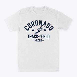 Coronado High School Track and Field Classic Dad T-Shirt