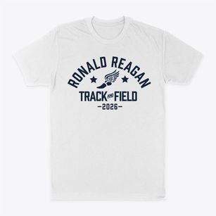 Ronald Reagan Elementary School Track and Field Classic Dad T-Shirt