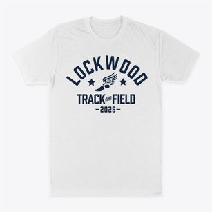 Lockwood Elementary School Track and Field Classic Dad T-Shirt