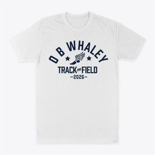O B Whaley Elementary School Track and Field Classic Dad T-Shirt