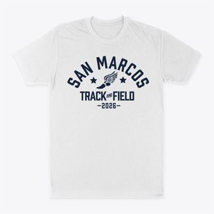 San Marcos High School Track and Field Classic Dad T-Shirt
