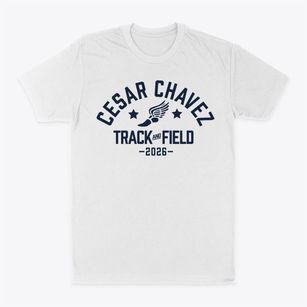 Cesar Chavez Elementary School Track and Field Classic Dad T-Shirt