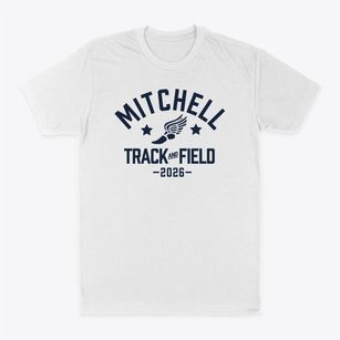 Mitchell High School Track and Field Classic Dad T-Shirt