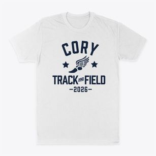 Cory Elementary School Track and Field Classic Dad T-Shirt