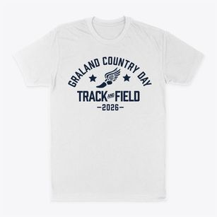 Graland Country Day School Track and Field Classic Dad T-Shirt