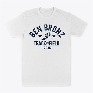 Ben Bronz Academy Track and Field Classic Dad T-Shirt