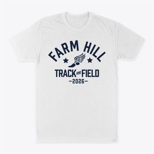 Farm Hill Elementary School Track and Field Classic Dad T-Shirt