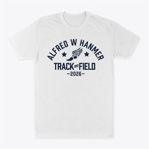 Alfred W Hanmer Elementary School Track and Field Classic Dad T-Shirt