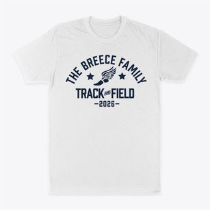 The Breece Family Track and Field Classic Dad T-Shirt