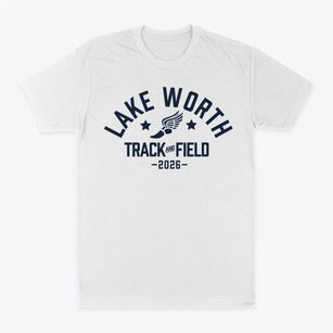 Lake Worth Middle School Track and Field Classic Dad T-Shirt