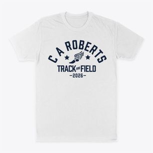 C A Roberts Elementary School Track and Field Classic Dad T-Shirt