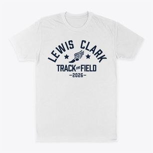 Lewis & Clark Middle School Track and Field Classic Dad T-Shirt