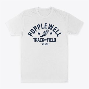 Popplewell Elementary School Track and Field Classic Dad T-Shirt