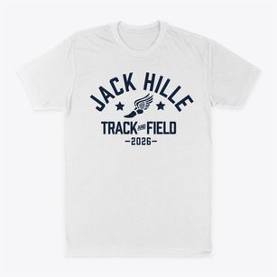 Jack Hille Middle School Track and Field Classic Dad T-Shirt