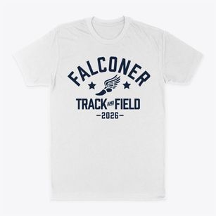 Falconer Elementary School Track and Field Classic Dad T-Shirt