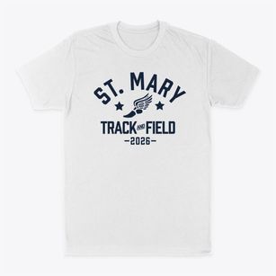 Saint Mary School Track and Field Classic Dad T-Shirt