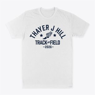 Thayer J Hill Middle School Track and Field Classic Dad T-Shirt