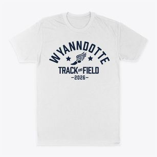 Wyanndotte School Track and Field Classic Dad T-Shirt