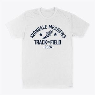 Avondale Meadows Academy Track and Field Classic Dad T-Shirt