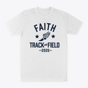 Faith Baptist Academy Track and Field Classic Dad T-Shirt
