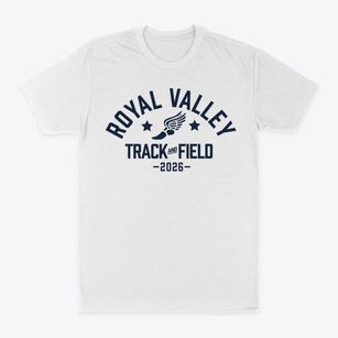 Royal Valley Middle School Track and Field Classic Dad T-Shirt