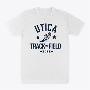 Utica School Track and Field Classic Dad T-Shirt