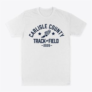 Carlisle County High School Track and Field Classic Dad T-Shirt