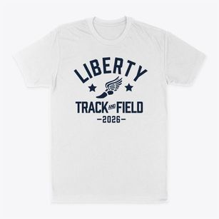 Liberty High School Track and Field Classic Dad T-Shirt