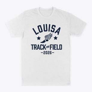 Louisa Middle School Track and Field Classic Dad T-Shirt
