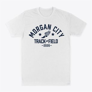 Morgan City Junior High School Track and Field Classic Dad T-Shirt