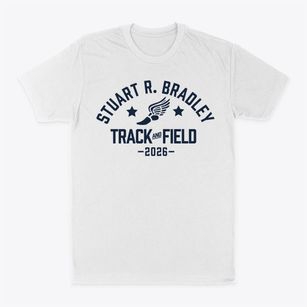 Stuart R. Bradley Elementary School Track and Field Classic Dad T-Shirt