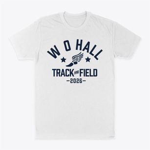 W O Hall Primary School Track and Field Classic Dad T-Shirt