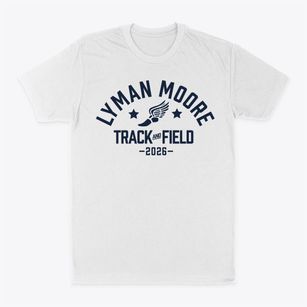 Lyman Moore Middle School Track and Field Classic Dad T-Shirt