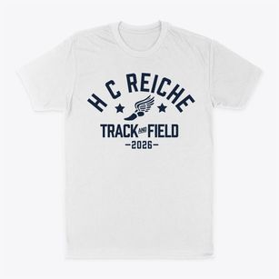 H C Reiche Community Elementary School Track and Field Classic Dad T-Shirt