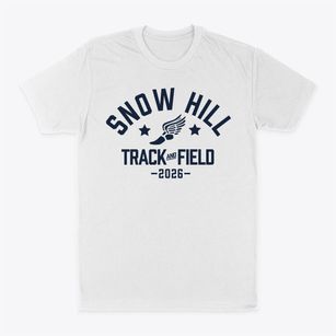 Snow Hill Elementary School Track and Field Classic Dad T-Shirt